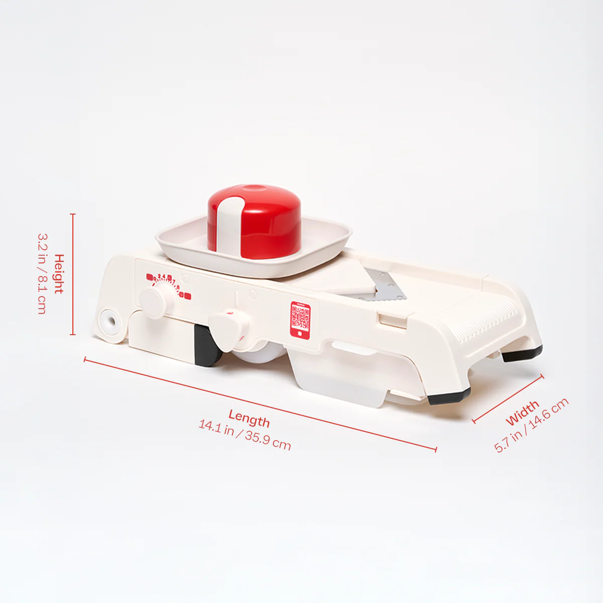 Tupperware® Mandoline | Safe to Use Kitchen Slicer, Multiple Blades - Image 9
