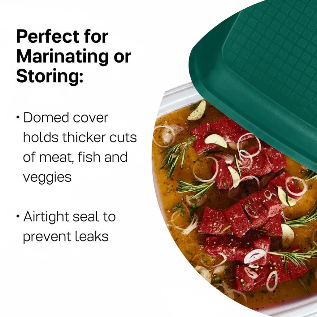 Tupperware® Season-Serve® Marinating & Food Storage Container with Lid - Image 4