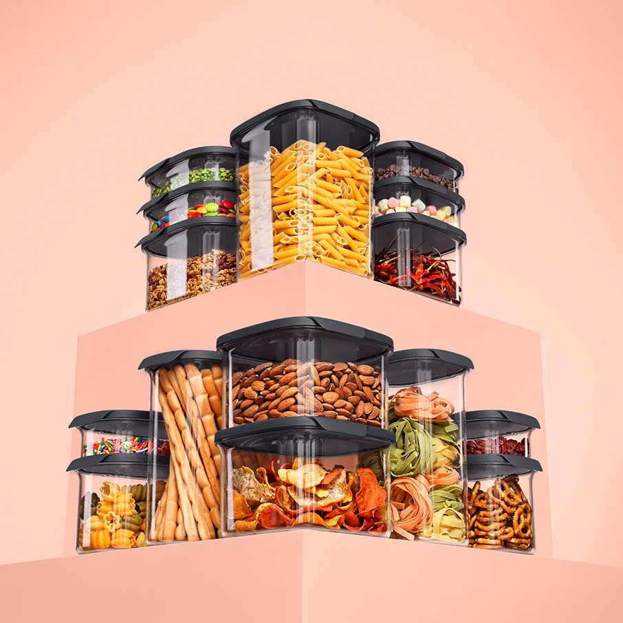 Tupperware® Ultra Clear Square | 7 cup / 1.7 L - Image 4