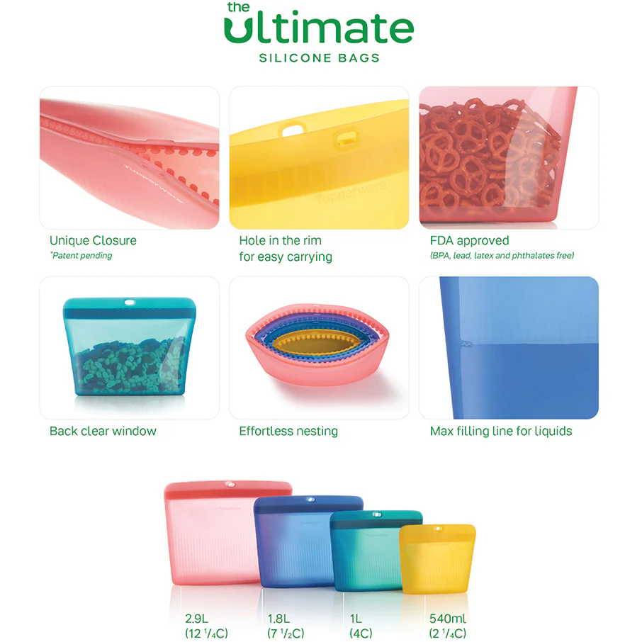 Ultimate Silicone Stand-Up Bag | Medium - Image 7